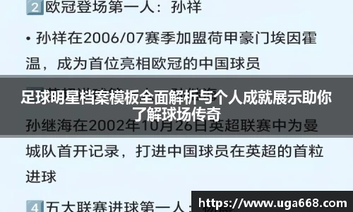 足球明星档案模板全面解析与个人成就展示助你了解球场传奇